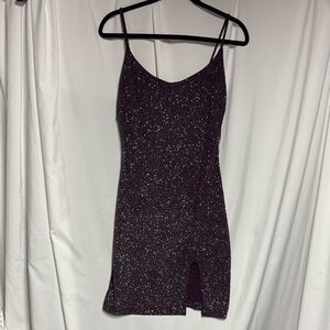 Windsor Black Bodycon Mini Dress Spaghetti Strap Cocktail
